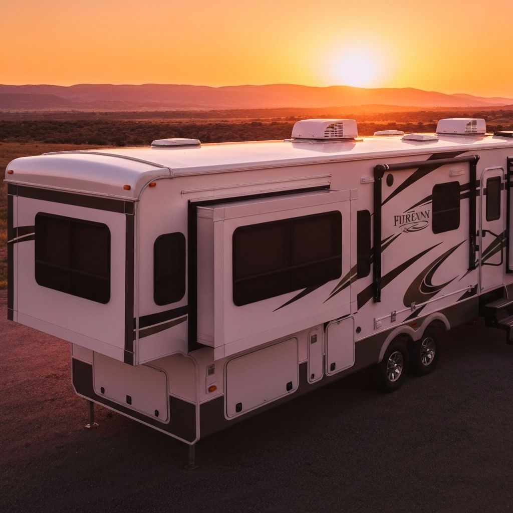 Luxury Fifth Wheel Background